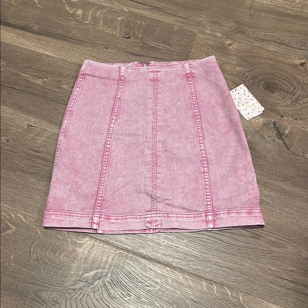 Free people mini skirt